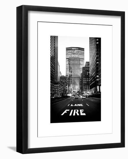 The Metlife Building Towers over Grand Central Terminal at Nightfall-Philippe Hugonnard-Framed Art Print