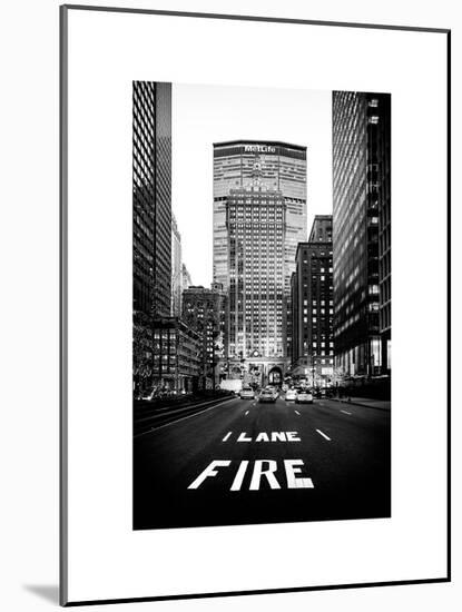 The Metlife Building Towers over Grand Central Terminal at Nightfall-Philippe Hugonnard-Mounted Art Print