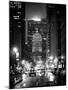 The Metlife Building Towers over Grand Central Terminal by Night-Philippe Hugonnard-Mounted Photographic Print