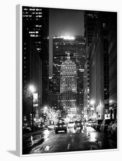 The Metlife Building Towers over Grand Central Terminal by Night-Philippe Hugonnard-Framed Photographic Print