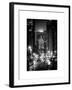 The Metlife Building Towers over Grand Central Terminal by Night-Philippe Hugonnard-Framed Art Print