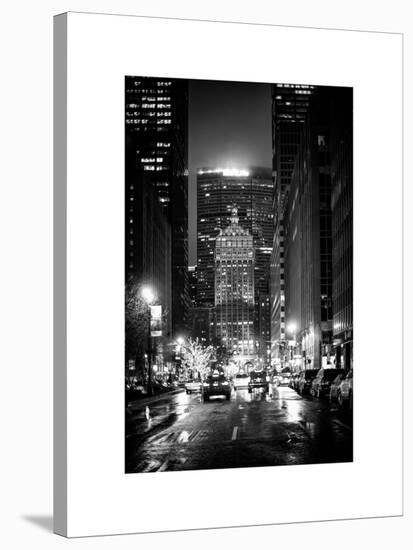 The Metlife Building Towers over Grand Central Terminal by Night-Philippe Hugonnard-Stretched Canvas