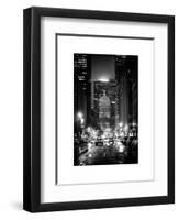 The Metlife Building Towers over Grand Central Terminal by Night-Philippe Hugonnard-Framed Art Print