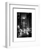 The Metlife Building Towers over Grand Central Terminal by Night-Philippe Hugonnard-Framed Art Print