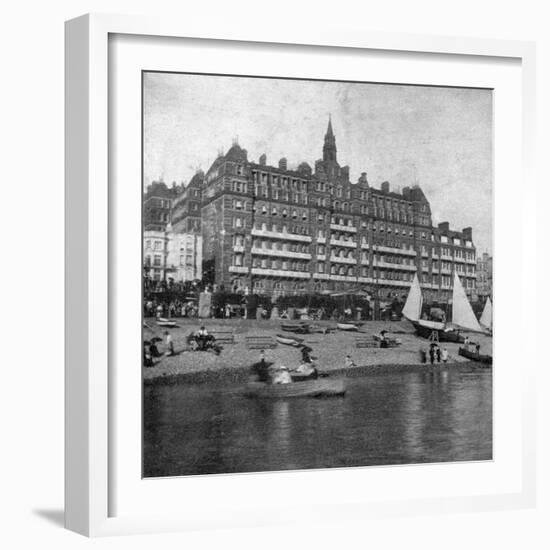 The Metropole Hotel, Brighton, East Sussex, Late 19th Century-null-Framed Giclee Print