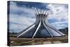 The Metropolitan Cathedral of Brasilia, UNESCO World Heritage Site, Brazil, South America-Michael Runkel-Stretched Canvas