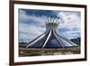 The Metropolitan Cathedral of Brasilia, UNESCO World Heritage Site, Brazil, South America-Michael Runkel-Framed Photographic Print