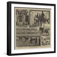 The Metropolitan Horse-Show-Alfred Chantrey Corbould-Framed Giclee Print