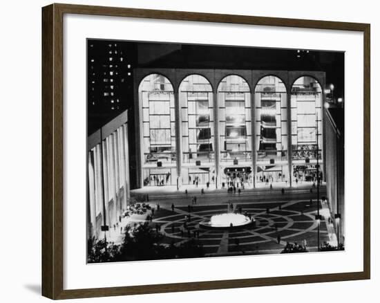 The Metropolitan Opera House, Lincoln Center, New York, 1969-null-Framed Photo