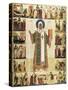 The Metropolitan Peter of Moscow with Scenes from His Life, 1480s-Dionysius-Stretched Canvas