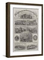 The Metropolitan Underground Railway-null-Framed Giclee Print