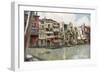 The Meuse River, Verdun, France, June 1916-Francois Flameng-Framed Giclee Print