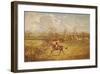 The Meynell - Evening Hunt from Eaton Wood-John King-Framed Premium Giclee Print