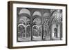 The Mezquita, Córdoba, Spain, 1849-A Bisson-Framed Giclee Print