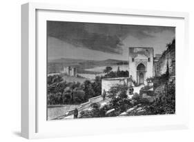 The Mezquita, Córdoba, Spain, 1849-Cottard-Framed Giclee Print