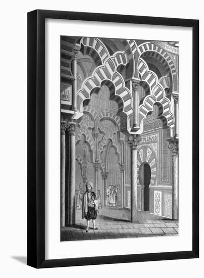 The Mezquita, Córdoba, Spain, 1849-Cottard-Framed Giclee Print