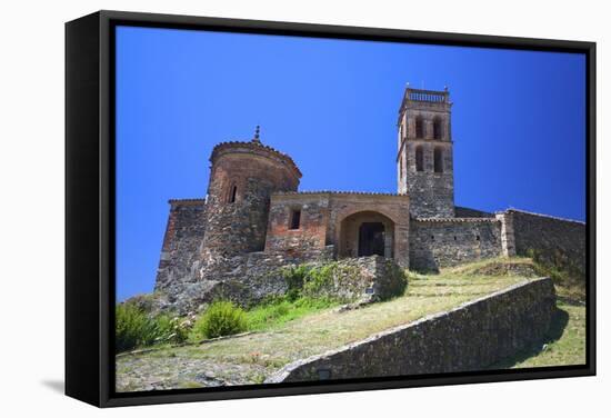 The Mezquita (Mosque), Almonastar La Real, Huelva Province, Sierra Morena, Andalucia, Spain-Rob Cousins-Framed Stretched Canvas