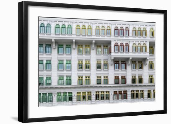 The Mica Building, a Singapore National Monument, the Headquarters of Ministry of Information-John Woodworth-Framed Photographic Print