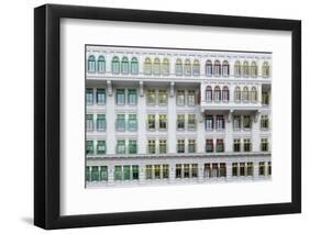 The Mica Building, a Singapore National Monument, the Headquarters of Ministry of Information-John Woodworth-Framed Photographic Print