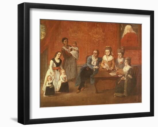 The Michiel Family, Ca 1780-Pietro Longhi-Framed Giclee Print