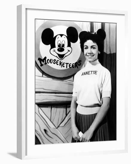 The Mickey Mouse Club, Annette Funicello, 1955-59-null-Framed Photo