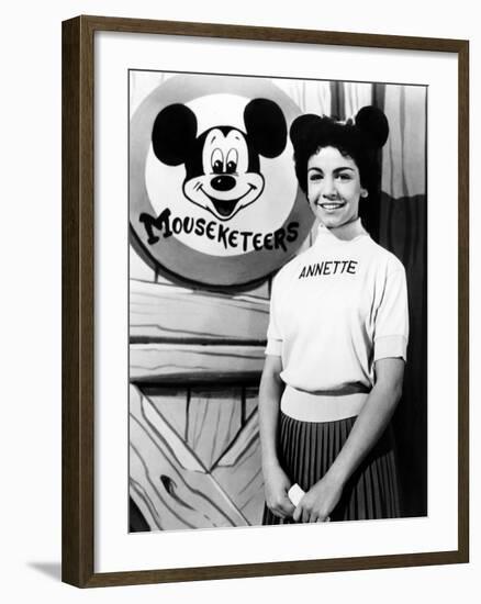 The Mickey Mouse Club, Annette Funicello, 1955-59-null-Framed Photo