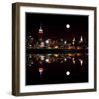 The Mid-Town Manhattan Skyline-Gary718-Framed Photographic Print