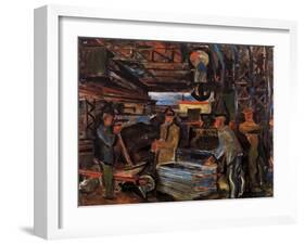 The Midday Hooter-Paolo Ricci-Framed Giclee Print