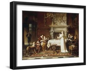 The Midday Meal-Jakob Emmanuel Gaisser-Framed Giclee Print