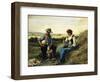 The Midday Repast-Julien Dupre-Framed Giclee Print