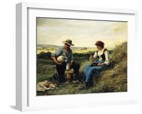 The Midday Repast-Julien Dupr?-Framed Giclee Print