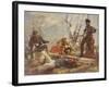 The Midday Rest, 1906-Henry Scott Tuke-Framed Giclee Print