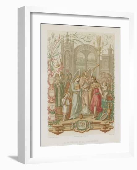 The Middle Ages and the Renaissance-null-Framed Giclee Print