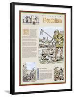 The Middle Ages - The Feudal System-null-Framed Art Print