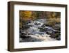 The Middle Branch of the Escanaba River Rapids in autumn, Palmer, Michigan USA-Chuck Haney-Framed Photographic Print