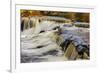 The Middle Branch of the Ontonagon River at Bond Falls Scenic Site, Michigan USA-Chuck Haney-Framed Photographic Print