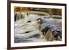 The Middle Branch of the Ontonagon River at Bond Falls Scenic Site, Michigan USA-Chuck Haney-Framed Premium Photographic Print