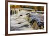 The Middle Branch of the Ontonagon River at Bond Falls Scenic Site, Michigan USA-Chuck Haney-Framed Premium Photographic Print