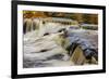 The Middle Branch of the Ontonagon River at Bond Falls Scenic Site, Michigan USA-Chuck Haney-Framed Premium Photographic Print