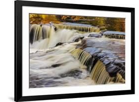 The Middle Branch of the Ontonagon River at Bond Falls Scenic Site, Michigan USA-Chuck Haney-Framed Premium Photographic Print