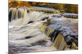 The Middle Branch of the Ontonagon River at Bond Falls Scenic Site, Michigan USA-Chuck Haney-Mounted Premium Photographic Print
