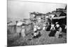 The Middle-Class Beach-Brothers Seeberger-Mounted Photographic Print