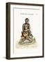The Middle-Sized Black Monkey, 1749-73-George Edwards-Framed Giclee Print
