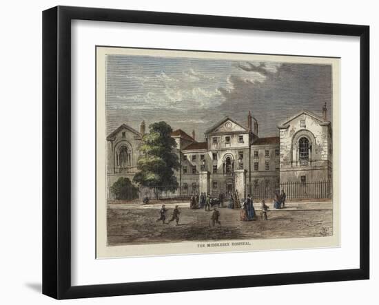 The Middlesex Hospital-null-Framed Giclee Print