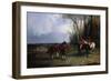 The Middleton-Mounting at Covertside-Giovanni Battista Benvenuti-Framed Giclee Print