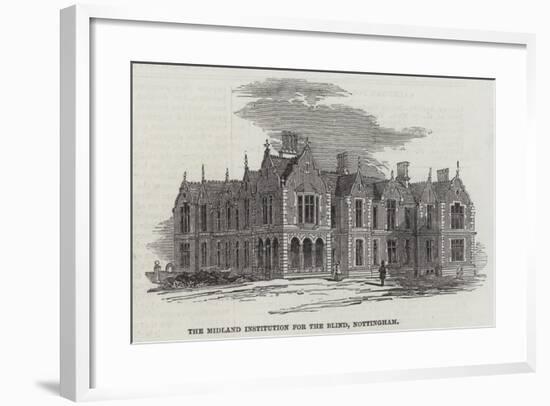 The Midland Institution for the Blind, Nottingham-null-Framed Giclee Print