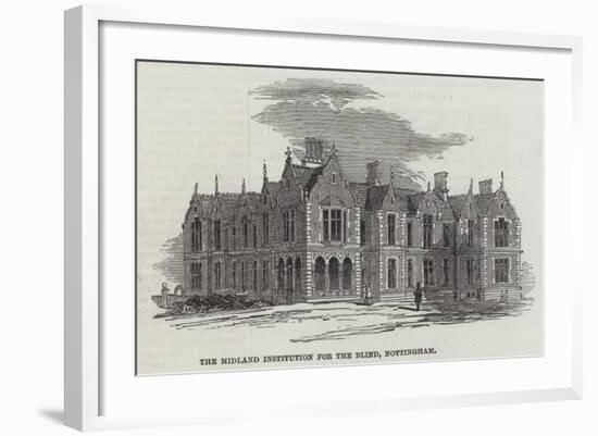 The Midland Institution for the Blind, Nottingham-null-Framed Giclee Print