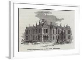 The Midland Institution for the Blind, Nottingham-null-Framed Giclee Print