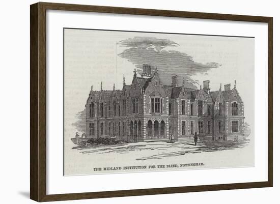 The Midland Institution for the Blind, Nottingham-null-Framed Giclee Print