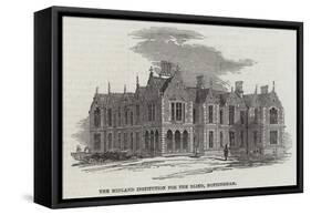 The Midland Institution for the Blind, Nottingham-null-Framed Stretched Canvas